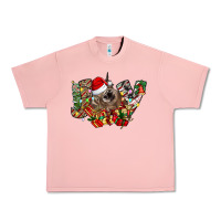 Salmon christmas joy highland cow Urban Heavy Tee - CowhideDigitalArt