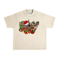 Christmas Joy Highland Cow Urban Heavy Tee | Teevron