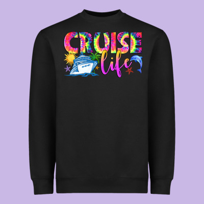 Cruise Life Heavyweight Sweatshirt Designed By Texasbilliewilder