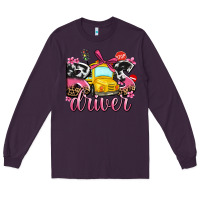 Plum bus driver Long Sleeve Tee - AdoDesignShop