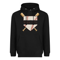 Black preview custom baseball Heavyweight Hoodie - MaliasSmallBusiness