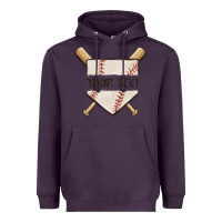Plum preview custom baseball Heavyweight Hoodie - MaliasSmallBusiness