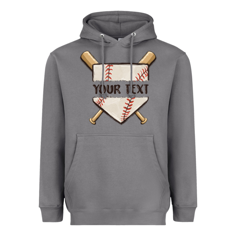 Preview Custom Baseball Heavyweight Hoodie by MaliasSmallBusiness | Teevron