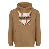 Toasted Coconut preview custom baseball Heavyweight Hoodie - MaliasSmallBusiness