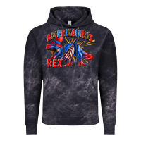 Cloud Black Amerisaurus rex Vintage Hoodie - texasbilliewilder