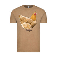 Vintage Coffee chicken Vintage Tee - RanaPortraitStore