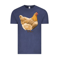 Vintage Denim chicken Vintage Tee - RanaPortraitStore