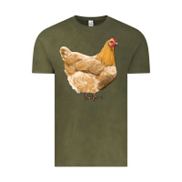 Vintage Olive chicken Vintage Tee - RanaPortraitStore
