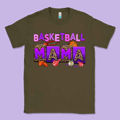 Basketball Mama Classic Tee Designed By Adodesignshop