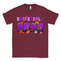 Burgundy basketball mama Classic Tee - AdoDesignShop