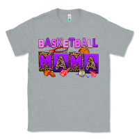 Heather Grey basketball mama Classic Tee - AdoDesignShop