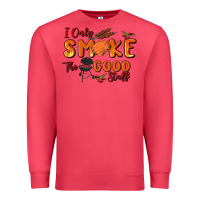 Cardinal i only smoke the good stuff Premium Sweatshirt - MaliasSmallBusiness