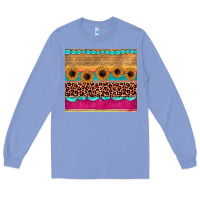 Leopard Sunflower Gemstone Long Sleeve Tee | Teevron