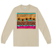 Mushroom leopard sunflower gemstone Long Sleeve Tee - JahusDesignShop