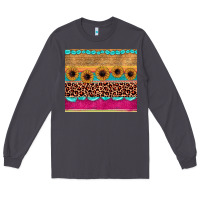 Smoke leopard sunflower gemstone Long Sleeve Tee - JahusDesignShop