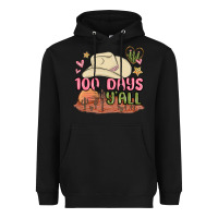 Black 100 days y'all malia Heavyweight Hoodie - MaliasSmallBusiness