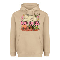 Mushroom 100 days y'all malia Heavyweight Hoodie - MaliasSmallBusiness