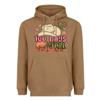 Toasted Coconut 100 days y'all malia Heavyweight Hoodie - MaliasSmallBusiness