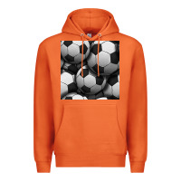 Carrot soccer seamless pattern Premium Hoodie - BundleAndBundleShop