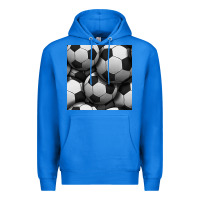True Royal soccer seamless pattern Premium Hoodie - BundleAndBundleShop