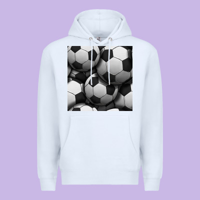 Soccer Seamless Pattern Premium Hoodie Designed By Bundleandbundleshop