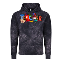 Cloud Black American teacher Vintage Hoodie - texasbilliewilder