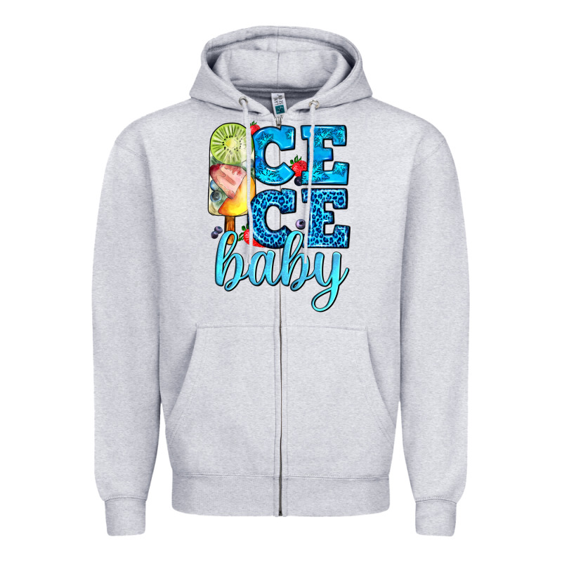 Ice Ice Baby With Popsicle Zipper Hoodie by AdoDesignShop | Teevron