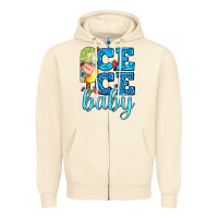 Sandshell ice ice baby with popsicle Zipper Hoodie - AdoDesignShop