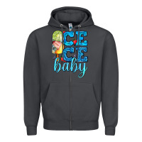 Smoke ice ice baby with popsicle Zipper Hoodie - AdoDesignShop