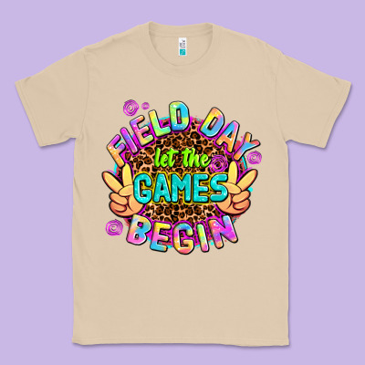 Field Day Let The Games Begin Classic Tee Designed By Adodesignshop