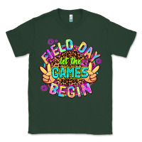 Sports Green field day let the games begin Classic Tee - AdoDesignShop
