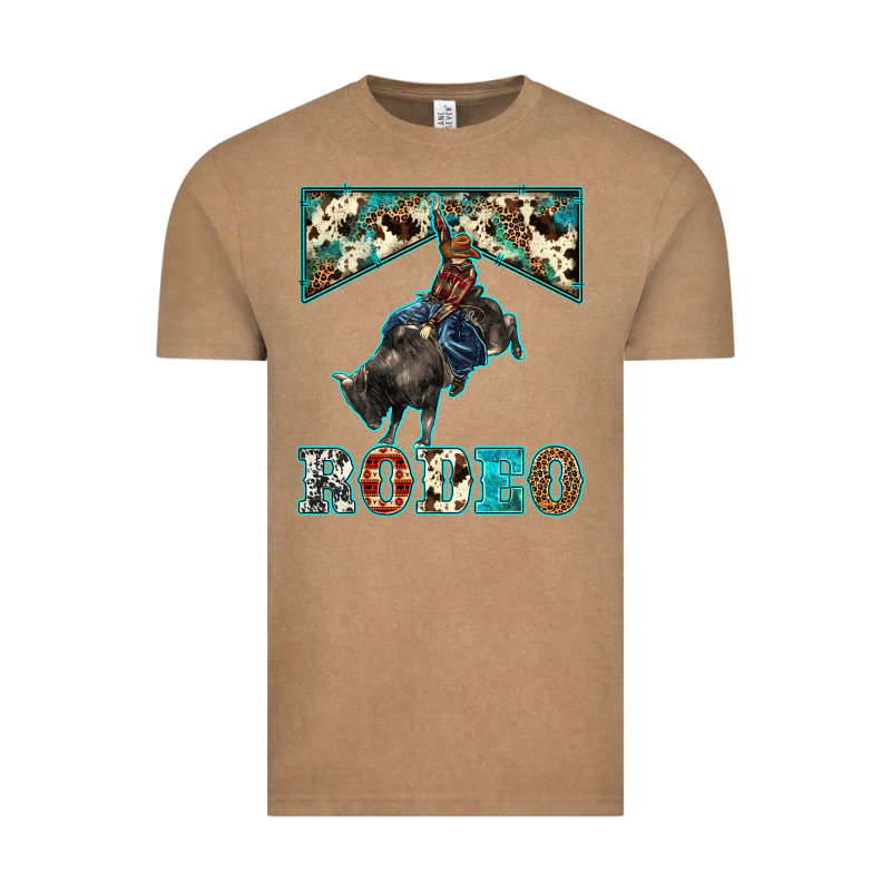 Western Rodeo Bullfighter Vintage Tee by BarkalooDesign | Teevron