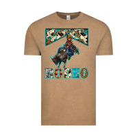 Vintage Coffee western rodeo bullfighter Vintage Tee - BarkalooDesign