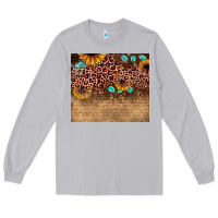 Moon Dust leopard glitter sunflower gemstone Long Sleeve Tee - JahusDesignShop