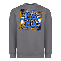 Storm volleyball mama with leopard Heavyweight Sweatshirt - Zillion Design Studio