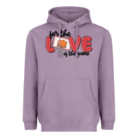 Lavender for the love of the game Heavyweight Hoodie - MaliasSmallBusiness