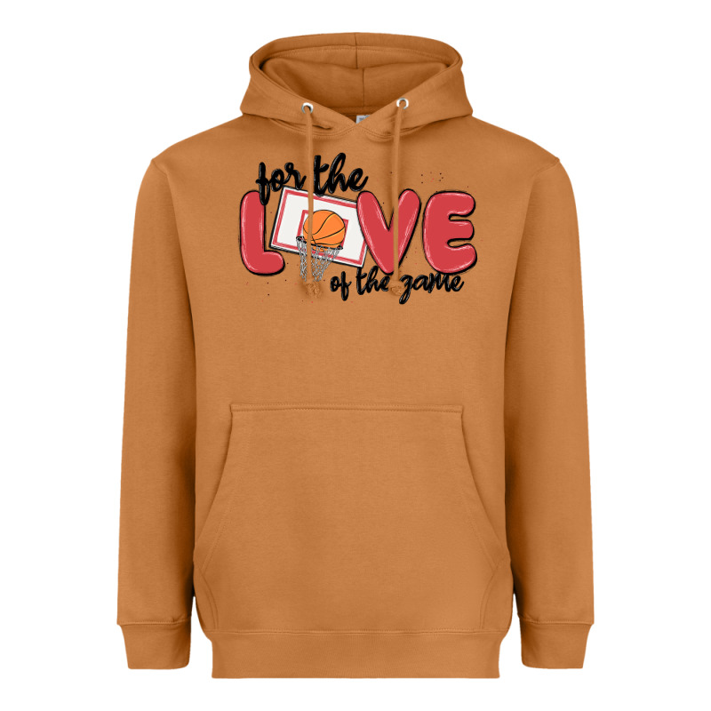 For The Love Of The Game Heavyweight Hoodie by MaliasSmallBusiness | Teevron