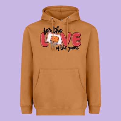 For The Love Of The Game Heavyweight Hoodie Designed By Maliassmallbusiness