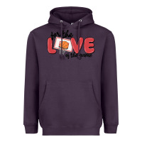 Plum for the love of the game Heavyweight Hoodie - MaliasSmallBusiness