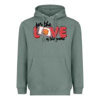 Sage for the love of the game Heavyweight Hoodie - MaliasSmallBusiness