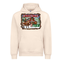 Sandshell Christmas on the farm Urban Hoodie - RanaPortraitStore