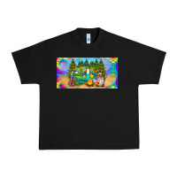 Black hippie soul license plate Urban Heavy Tee - BarkalooDesign