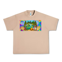 Burro hippie soul license plate Urban Heavy Tee - BarkalooDesign