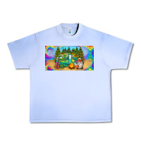 Grape Ice hippie soul license plate Urban Heavy Tee - BarkalooDesign