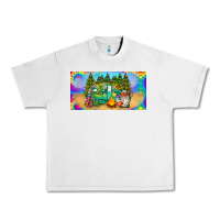 Lunar Rock hippie soul license plate Urban Heavy Tee - BarkalooDesign