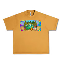 Peanut Butter hippie soul license plate Urban Heavy Tee - BarkalooDesign