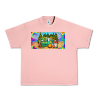 Hippie Soul License Plate Urban Heavy Tee | Teevron