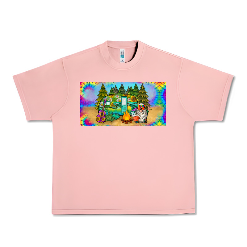 Hippie Soul License Plate Urban Heavy Tee by BarkalooDesign | Teevron