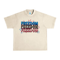 Sandshell Freedom freedom freedom 4th of july Urban Heavy Tee - CowGirlArtShop