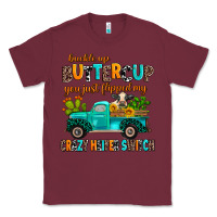 Burgundy buckle up buttercup you just flipped my crazy heif Classic Tee - AdoDesignShop